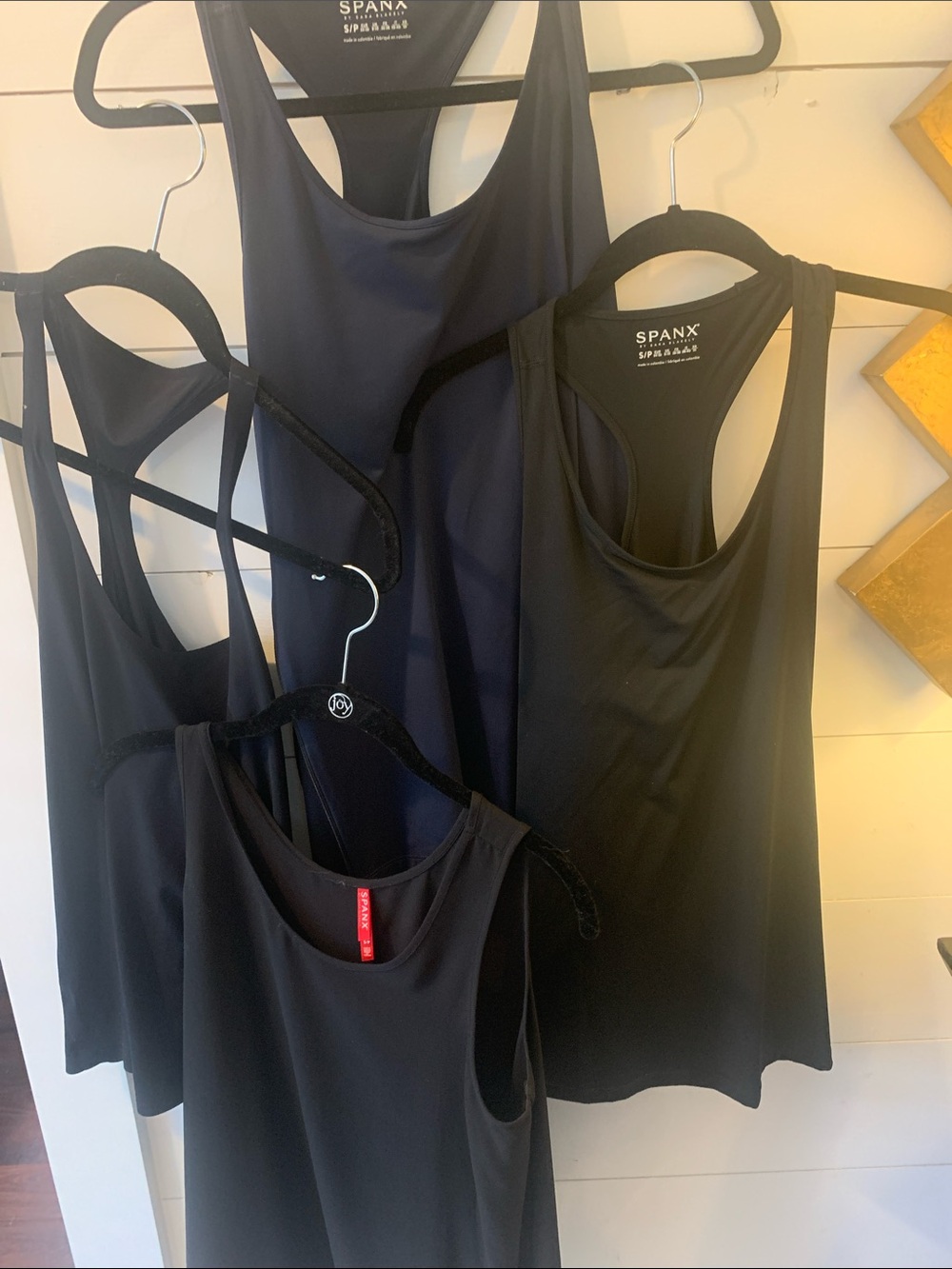 SPANX tops.